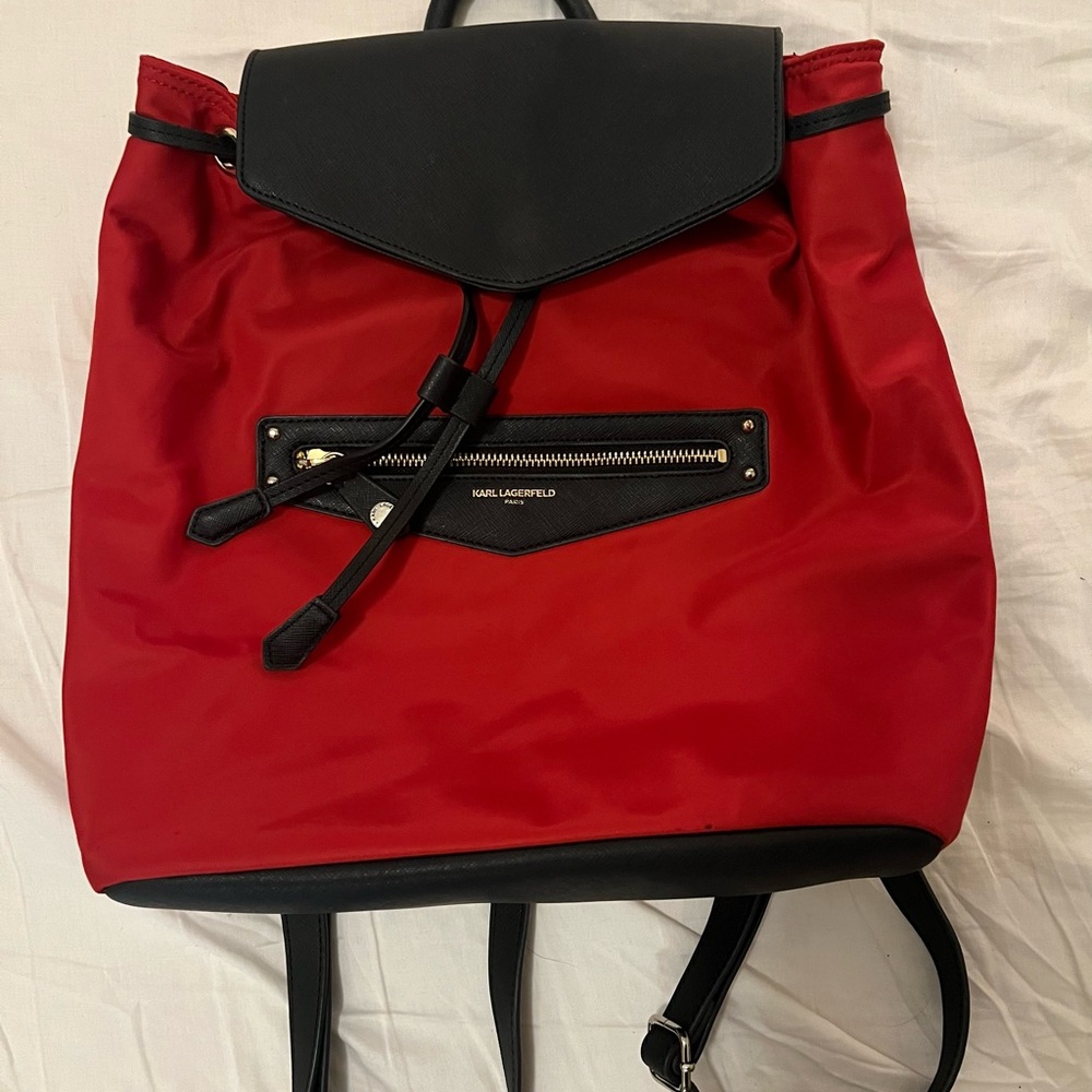 Karl Lagerfeld Paris Drawstring Backpack